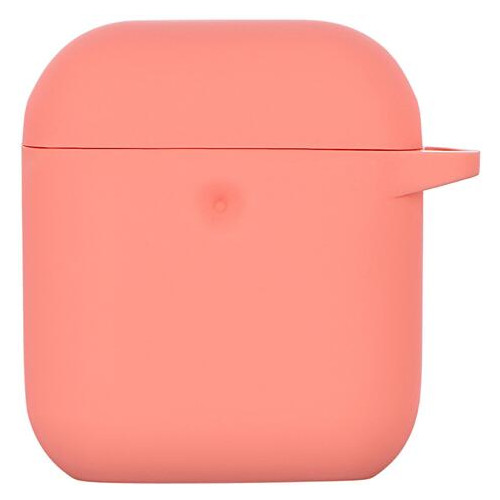 Чохол 2Е Apple AirPods Pure Color Silicone (3.0mm) Rose pink (2E-AIR-PODS-IBPCS-3-RPK) фото №1