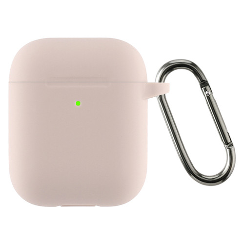 Чехол Armorstandart Ultrathin Silicone Case With Hook для Apple AirPods 2 Pink Sand (ARM59689) фото №1