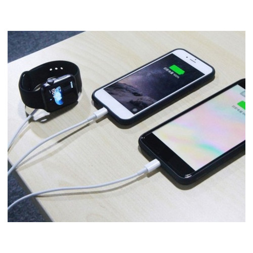 USB кабель Primo 3in1-01 Lightning Зарядний пристрій для Apple Watch фото №1