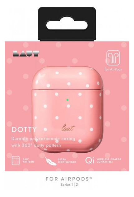 Чохол для навушників Laut DOTTY Case для AirPods Pink (L_AP_DO_P) фото №6