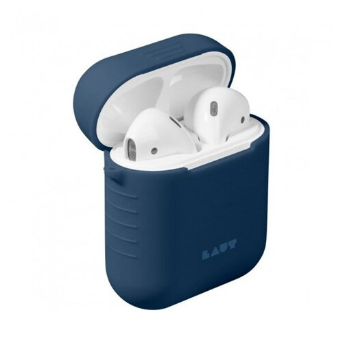 Чохол для навушників Laut Pod Case Ocean Blue (LAUT_AP_POD_BL) для Apple AirPods синій фото №2