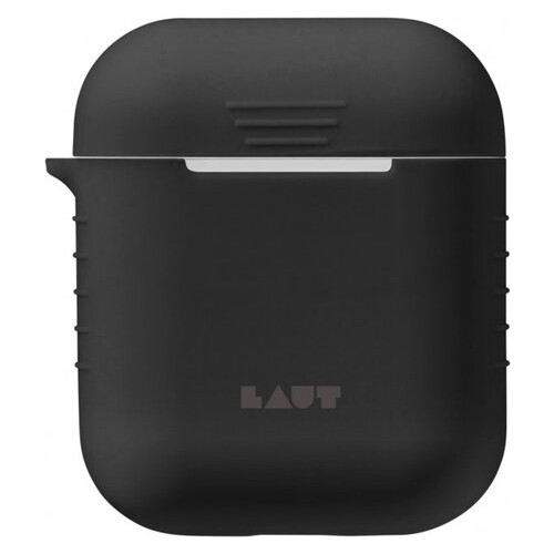 Чохол для навушників Laut Pod Charcoal Black (LAUT_AP_POD_BK) для Apple AirPods чорний фото №1
