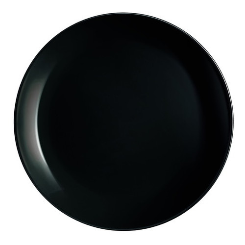 Тарілка десертна Luminarc Diwali Black 19 см P0789 фото №1