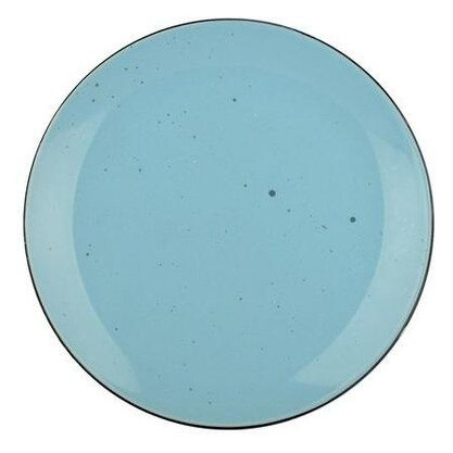 Тарілка десертна Limited Edition Terra YF6002-2 20 см Блакитна фото №1