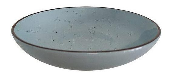 Тарілка супова Limited Edition Terra YF6002-5 20 см Блакитна фото №2