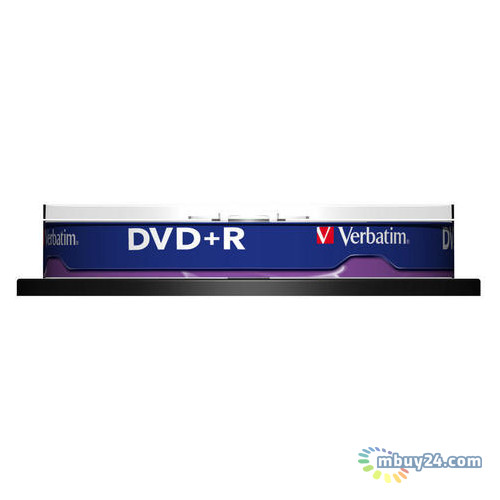 Диски Verbatim DVD R 4,7GB 16x Cake Box 10шт (43498) фото №2