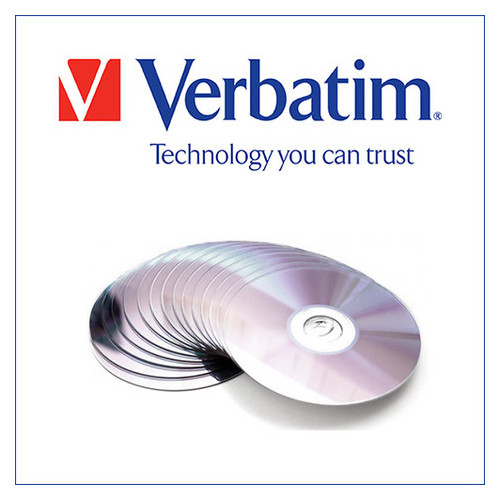 Комп'ютерні диски Verbatim DVD-R 4,7Gb 16x Wagon Wheel 50 in 43731 фото №1