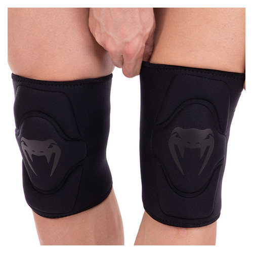 Захист коліна, наколінники Venum Kontact VN0178-1140 Venum M/L Чорний (35470001) фото №1