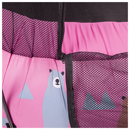 Надувной батут для детей inSPORTline Nufino 120 cm - розовый (22307-2) фото №8