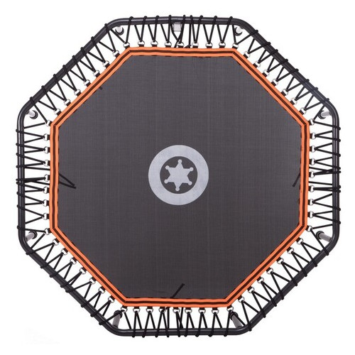 Фітнес батут восьмикутний FDSO FI-2904-122 Чорно-жовтогарячий (58508050) фото №4