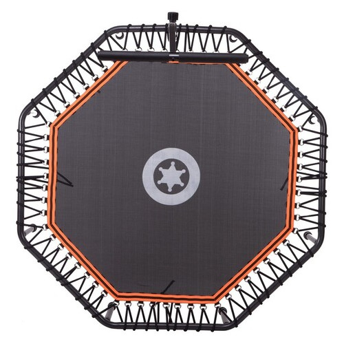 Фітнес батут восьмикутний FDSO FI-2904-122 Чорно-жовтогарячий (58508050) фото №3