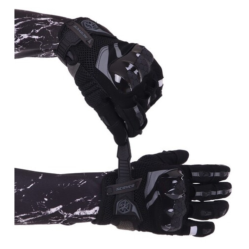 Мото рукавички Scoyco MC117 L Чорний (07439033) фото №3