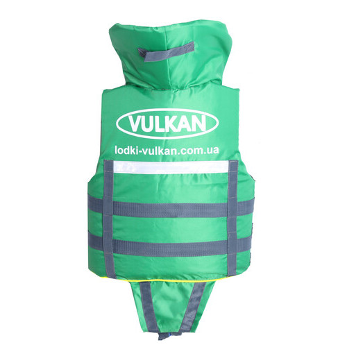 Спасжилет Vulkan нейлон 0-15 кг зелений фото №2