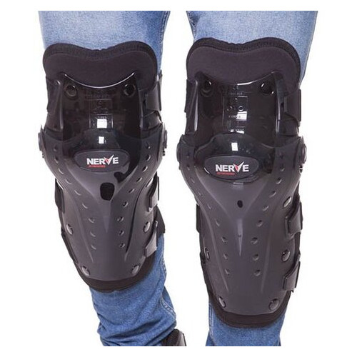 Мотозахист (коліно, гомілка) Nerve MS-0736 Чорний (60459001) фото №3