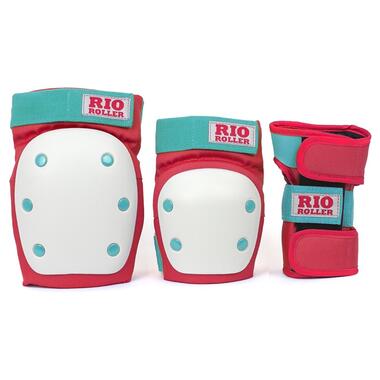 Захист Rio Roller Triple Pad Set Червоно-м'ятний L RIO600-RM-L фото №3