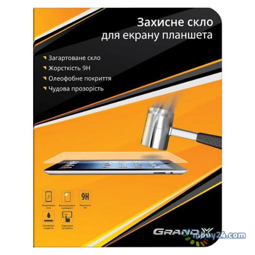 Скло захисне Grand-X Lenovo Tab 3 730X/730F (GXLT3730) фото №1