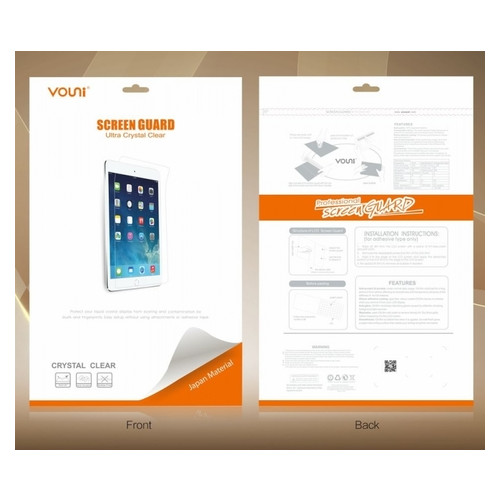 Захисна плівка Vouni для Apple iPad Air, iPad Air 2 Clear фото №2