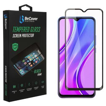 Защитное стекло BeCover для Motorola Moto E20 Black (706900) фото №1