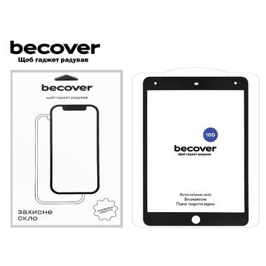 Захисне скло BeCover 10D Apple iPad 10.2 2019/2020/2021 Black (710572) фото №1