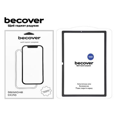 Захисне скло BeCover 10D Samsung Galaxy Tab A8 10.5 (2021) SM-X200 / SM-X205 Black (710583) фото №1
