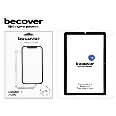 Захисне скло BeCover 10D Samsung Galaxy Tab S6 Lite 10.4 P610/P613/P615/P619 Black (710582) фото №1