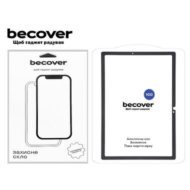 Захисне скло BeCover 10D Samsung Galaxy Tab S9 FE (SM-X510/SM-X516B) 10.9 Black (710584) фото №1