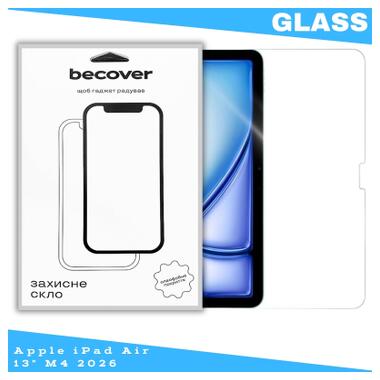 Стекло защитное BeCover Apple iPad Air 13 M4 2026 (715172) фото №1