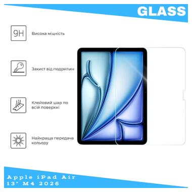 Стекло защитное BeCover Apple iPad Air 13 M4 2026 (715172) фото №2