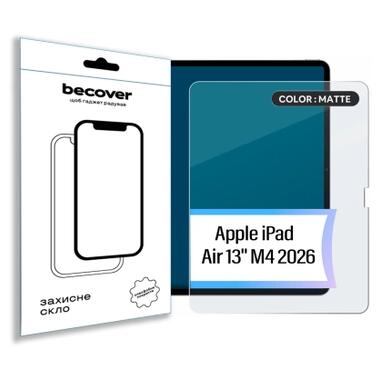 Стекло защитное BeCover Matte Anti-Glare Apple iPad Air 13 M4 2026 (715175) фото №1