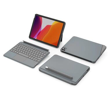 Клавiатура WIWU Combo Touch iPad keyboard case 10.9/11 Grey фото №8