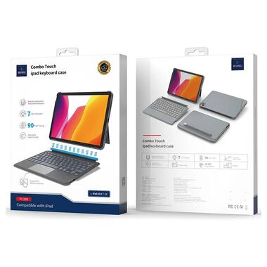 Клавiатура WIWU Combo Touch iPad keyboard case 10.9/11 Grey фото №6