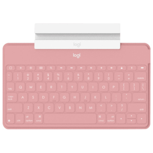 Клавіатура Logitech Keys-To-Go iPhone iPad Apple TV UA Blush Pink (920-010059) фото №2