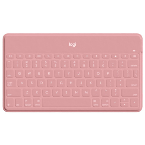 Клавіатура Logitech Keys-To-Go iPhone iPad Apple TV UA Blush Pink (920-010059) фото №1