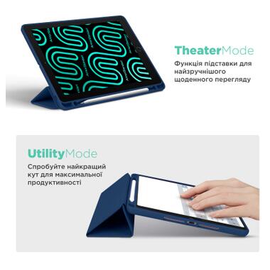 Чехол к планшету Armorstandart Smart Fold Pen Samsung Galaxy Tab S11 Dark Blue (ARM88428) фото №4