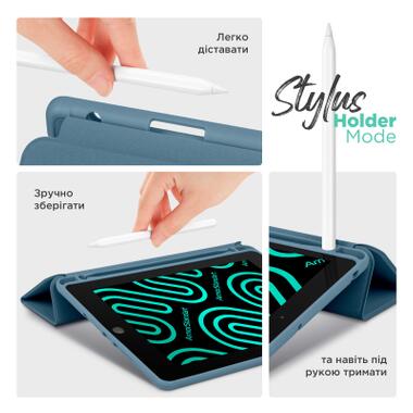 Чехол к планшету Armorstandart Smart Fold Pen Samsung Galaxy Tab S11 Lavender Grey (ARM88426) фото №5