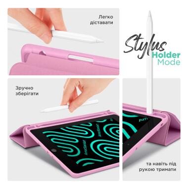 Чехол к планшету Armorstandart Smart Fold Pen Samsung Galaxy Tab S11 Pink (ARM88429) фото №5
