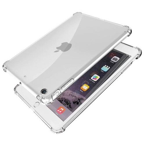 Силиконовый чехол бампер Primolux Silicone для планшета Apple iPad 10.2 2019 / 2020 / 2021 - Clear фото №3