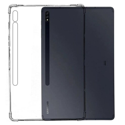 Силіконовий чохол бампер Primolux Silicone для планшета Samsung Galaxy Tab S8 Plus 12.4 (SM-X800/SM-X806) - Clear фото №2