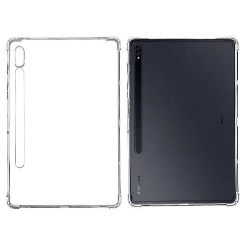 Силіконовий чохол бампер Primolux Silicone для планшета Samsung Galaxy Tab S8 Plus 12.4 (SM-X800/SM-X806) - Clear фото №4