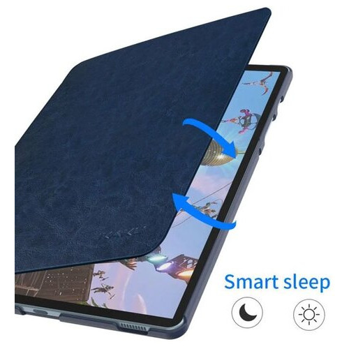 Чохол Kaku Slim Stand для планшета Samsung Galaxy Tab S6 10.5 2019 ( SM-T860 / SM-T865 ) - Dark Blue фото №5