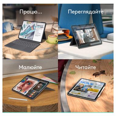 Чехол для планшета Logitech Combo Touch for iPad Pro 11-inch (M4) GRAPHITE - US (L920-012831) фото №11