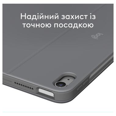 Чехол для планшета Logitech Combo Touch for iPad Pro 11-inch (M4) GRAPHITE - US (L920-012831) фото №9