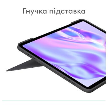 Чехол для планшета Logitech Combo Touch for iPad Pro 11-inch (M4) GRAPHITE - US (L920-012831) фото №6