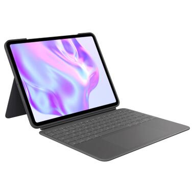 Чехол для планшета Logitech Combo Touch for iPad Pro 11-inch (M4) GRAPHITE - US (L920-012831) фото №1