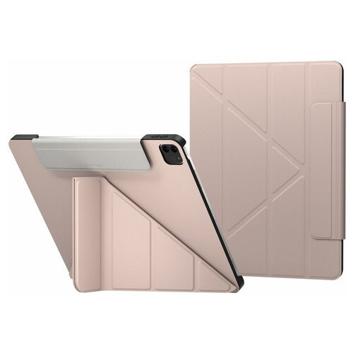 Чохол Switcheasy Origami рожевий для iPad Pro 12.9 (2021~2018) (GS-109-176-223-182) фото №1