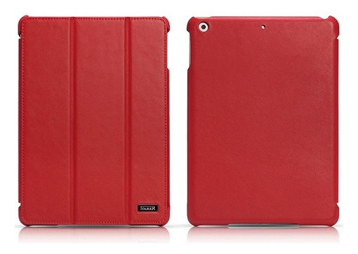 Чехол iCarer для iPad Air Ultra thin genuine leather series red фото №1