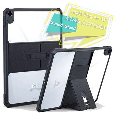 Противоударный чехол-подставка Xundd Stand Apple iPad Air 11 M2/M3 (2024/2025) Black (713249) фото №1
