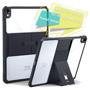 Противоударный чехол-подставка Xundd Stand Apple iPad Air 13 M2/M3 (2024/2025) Black (713250) фото №1