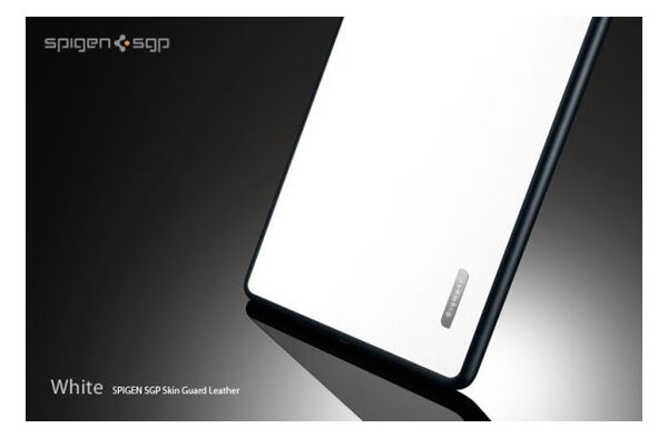 Захисна шкіряна наклейка SGP Premium Protective Cover Skin Leather White iPad Mini 2/3 (SGP10070) фото №2