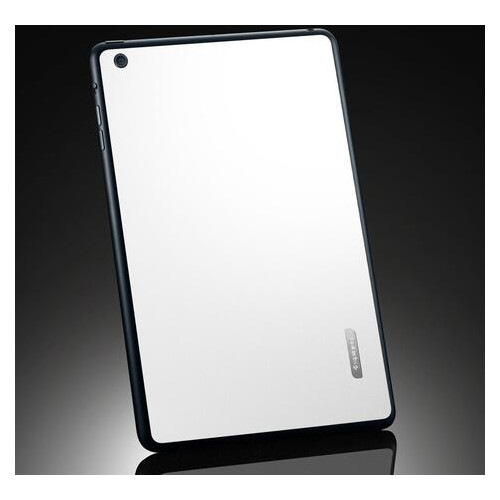 Захисна шкіряна наклейка SGP Premium Protective Cover Skin Leather White iPad Mini 2/3 (SGP10070) фото №1